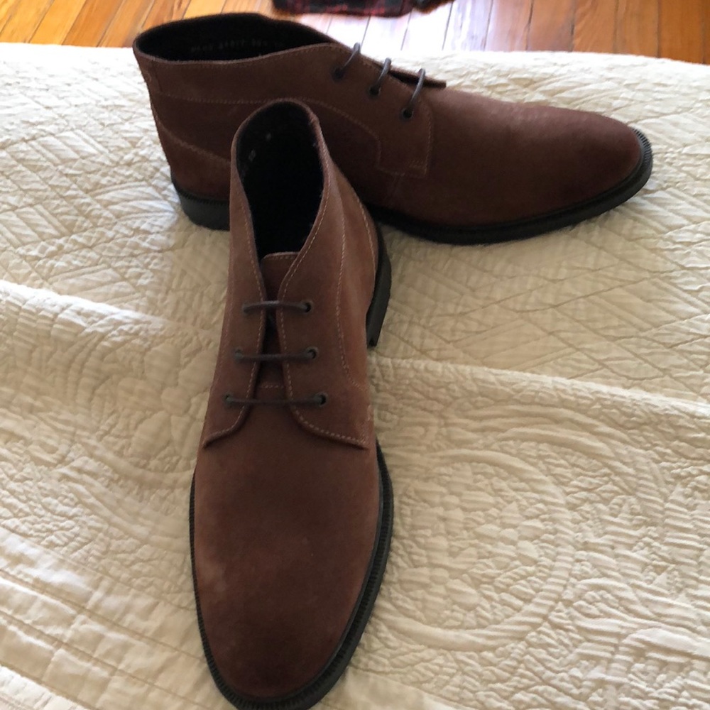 Stacy Adams men’s sz 10 suede boots NWOT